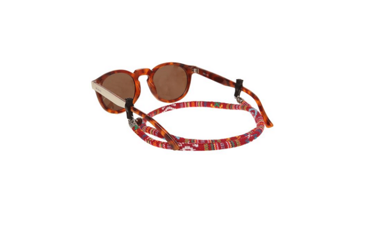 Macarena red and colors glasses straps solid comfort and style